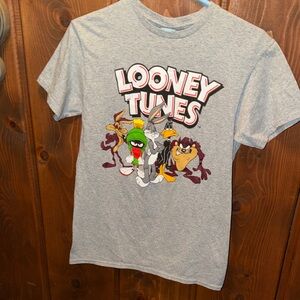 Delta Pro Weight Gray T-Shirt Looney Tunes